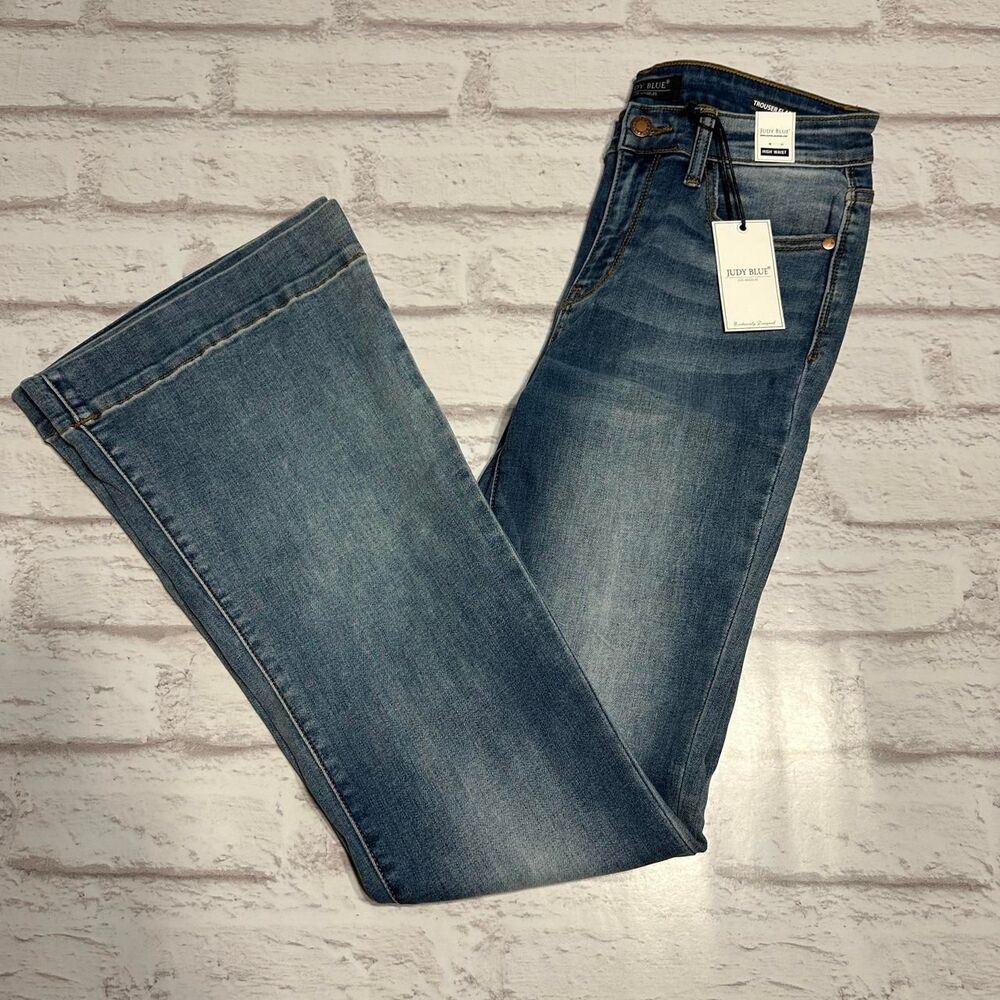 Judy-blue Women's Blue and Navy Jeans